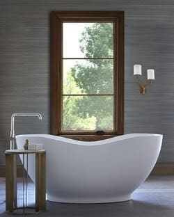 Casement insert in Master Bathroom