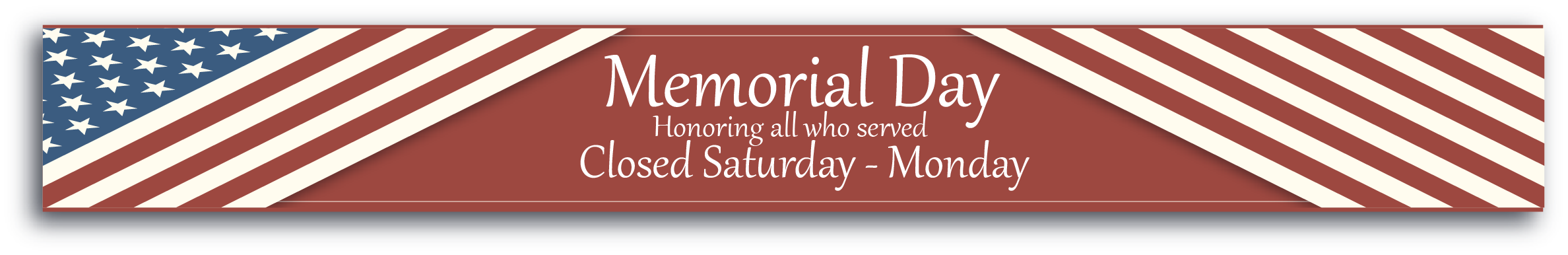Memorial Day 2022 web banner